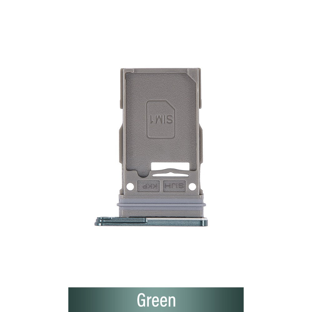 Single SIM Card Tray for Samsung Galaxy S22 Ultra 5G S908B-Green Single SIM Card Tray for Samsung Galaxy S22 Ultra 5G S908B-Green